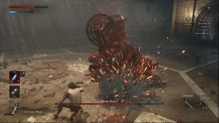 His jump may cause problems here - Lies of P: How to beat Parade Master boss? - Main - Lies of P Guide