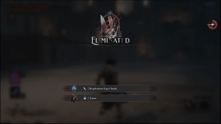 For defeating the Eldest of the Black Rabbit Brotherhood, you will receive 10180 Ergo, Resplendent Ergo Chunk, and Provoke emote - Lies of P: How to defeat the Eldest of the Black Rabbit Brotherhood boss? - Main - Lies of P Guide
