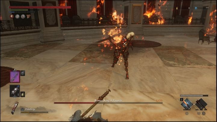 Learning his attacks is very important in beating the boss - Lies of P: How to defeat the Puppet King / Romeo, the Puppet King boss? - Main - Lies of P Guide