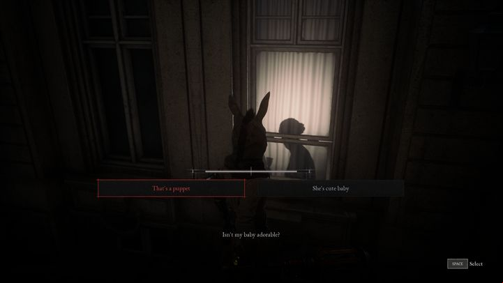 If you lie, you will receive one extra reward (the Feel item), whereas if you say that the child is actually a puppet, you will only get a fragment of pure Ergo - Lies of P: Moral choices - Basics - Lies of P Guide