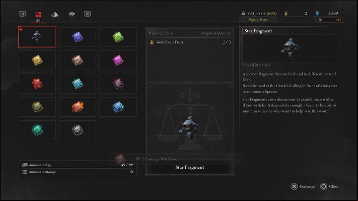 They are needed to purchase a stock of Wishstones from Giangio - Lies of P: What are Wishstones? - Basics - Lies of P Guide