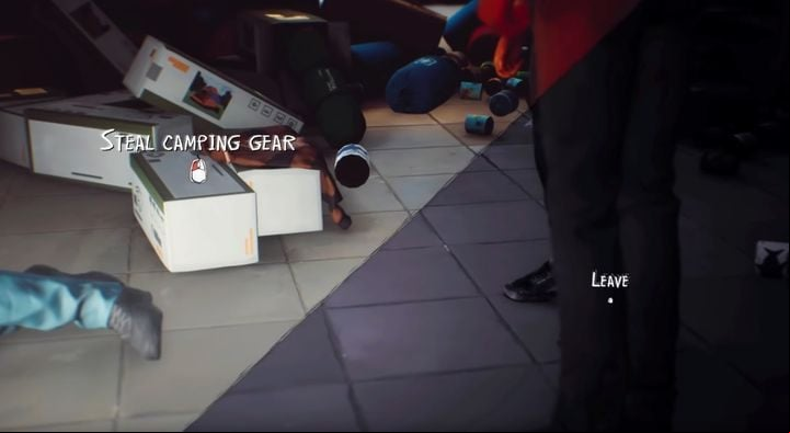 Either steal the gear from the store or escape the place with Daniel. - Chapter 2 - Park and Gas Station | Life is Strange 2 Episode 1 Walkthrough - Episode 1 Walkthrough - Life is Strange 2 Game Guide