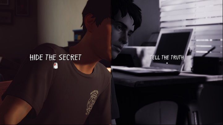 Whatever your choice is, grandpa offers to keep this conversation between you and him - Chapter II - Holidays at Grandmas | Life is Strange 2 Episode 2 Walkthrough - Episode 2 Walkthrough - Life is Strange 2 Game Guide