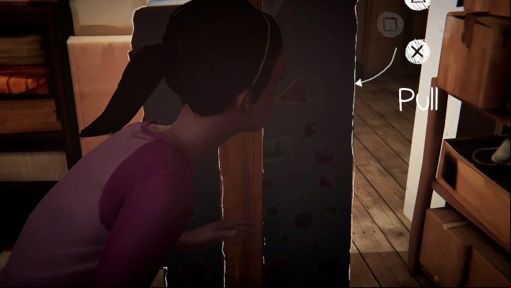 Once youve moved the desk, youll be able to PULL the closet - Chapter 2 - Farewell Episode Walkthrough - Bonus episode - Farewell - Life Is Strange: Before the Storm Game Guide