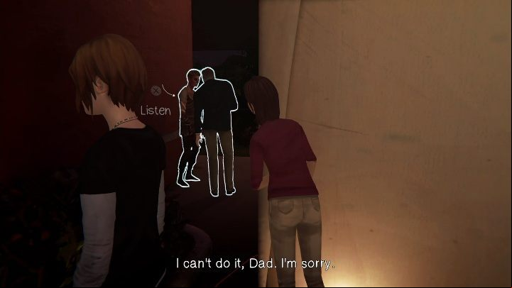 Samantha is standing next to the mens tent - Chapter 4 Life Is Strange: Before the Storm Episode 2 Brave New World - Episode 2 - Brave New World - Life Is Strange: Before the Storm Game Guide
