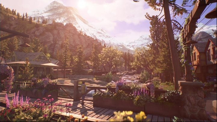 After entering the bridge, you can indulge in a moment of silence and reflection - Life is Strange True Colors: Meeting your brother and visiting the city - walkthrough - Episode 1 Side A - Life is Strange True Colors Guide