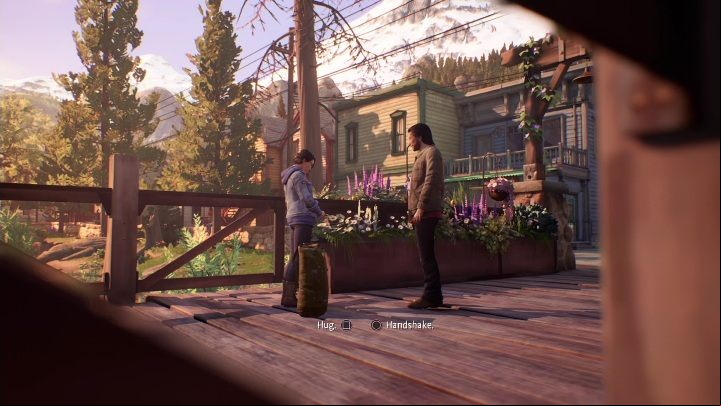 Your brother will come out to greet you - Life is Strange True Colors: Meeting your brother and visiting the city - walkthrough - Episode 1 Side A - Life is Strange True Colors Guide