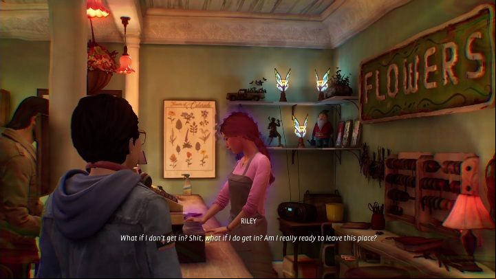 After seeing the whole place, head to Riley's - Life is Strange True Colors: Meeting your brother and visiting the city - walkthrough - Episode 1 Side A - Life is Strange True Colors Guide