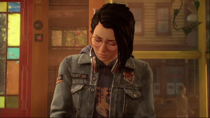 Your character will feel very bad emotions - Life is Strange True Colors: Vinyl shop - walkthrough - Episode 1 Side A - Life is Strange True Colors Guide