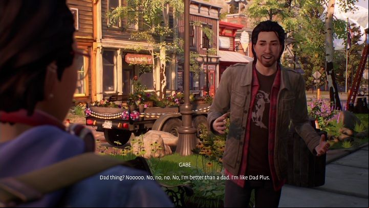 When you leave the vinyl store, you'll see Ethan - Life is Strange True Colors: First visit to the apartment - Episode 1 Side A - Life is Strange True Colors Guide