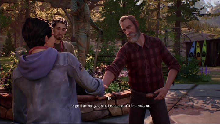 Next, you will meet Jed, and he will appear many times in the story - Life is Strange True Colors: First visit to the apartment - Episode 1 Side A - Life is Strange True Colors Guide