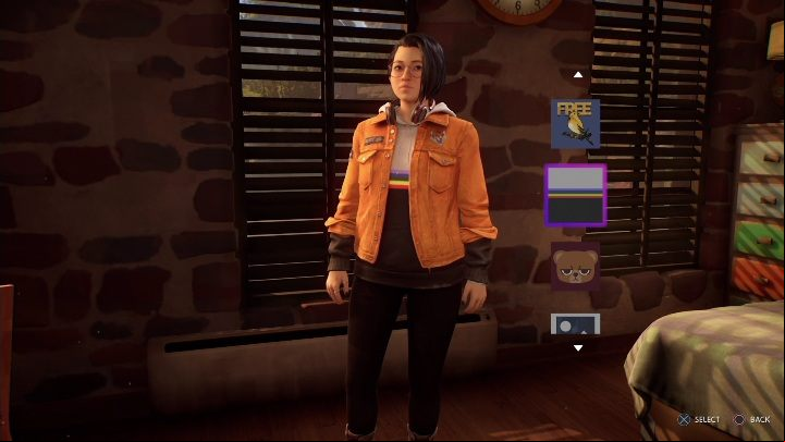 You have several outfits to choose from, and Alex will immediately change into one - Life is Strange True Colors: Visiting the apartment - walkthrough - Episode 1 Side A - Life is Strange True Colors Guide
