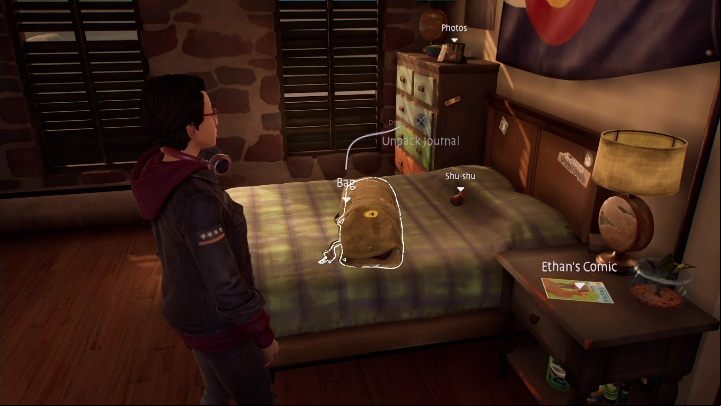The last thing you'll unpack will be a diary - Life is Strange True Colors: Visiting the apartment - walkthrough - Episode 1 Side A - Life is Strange True Colors Guide