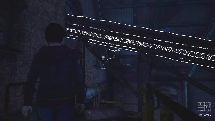 Then look at the conveyor belt - Life is Strange True Colors: search for Ethan - walkthrough - Episode 1 Side A - Life is Strange True Colors Guide