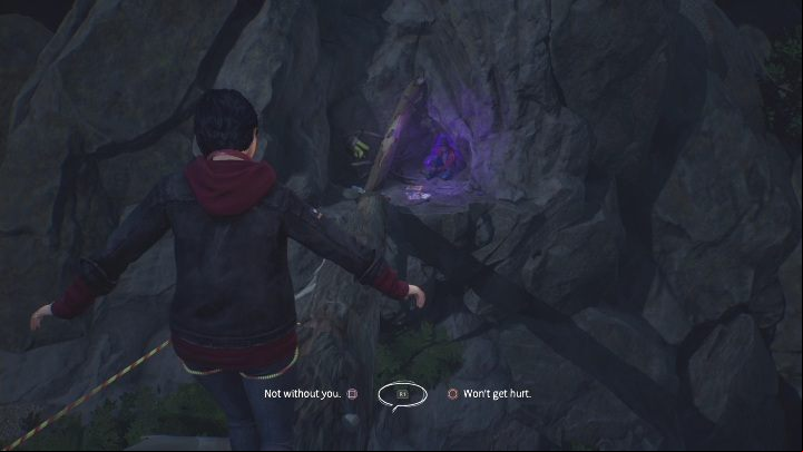 On your way to the boy you can try to comfort him too - Life is Strange True Colors: search for Ethan - walkthrough - Episode 1 Side A - Life is Strange True Colors Guide