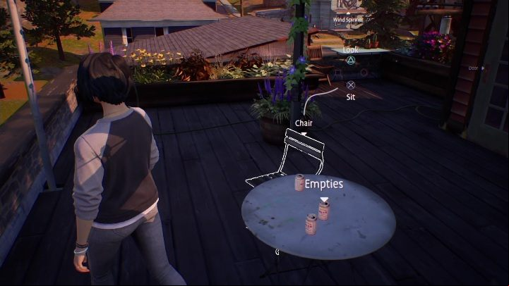 There you can look around, check your brother's belongings and then sit down, letting Alex think of what happened in her life - Life is Strange True Colors: Time for yourself - walkthrough - Episode 2 Lanterns - Life is Strange True Colors Guide