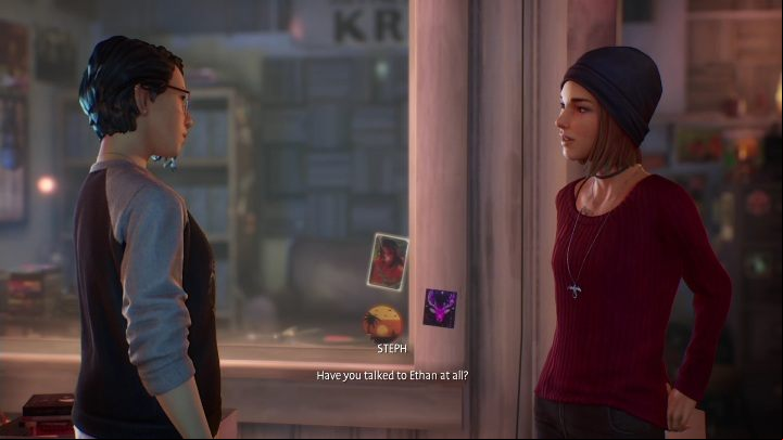 Steph has something to ask of you - Life is Strange True Colors: Steph and Charlotte - walkthrough - Episode 2 Lanterns - Life is Strange True Colors Guide