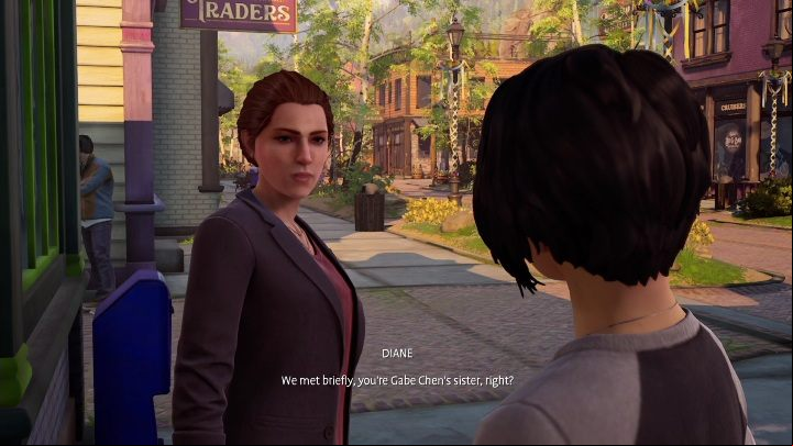 As you try to enter, Diane will show up - Life is Strange True Colors: Steph and Charlotte - walkthrough - Episode 2 Lanterns - Life is Strange True Colors Guide