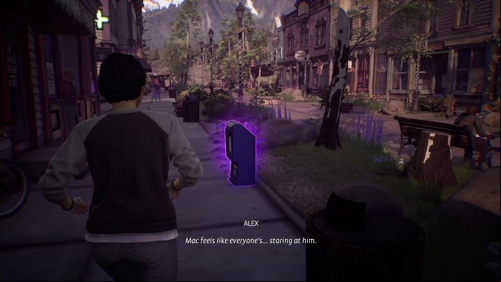 Run after the man, who hid somewhere in blind panic - Life is Strange True Colors: Mac - walkthrough - Episode 2 Lanterns - Life is Strange True Colors Guide