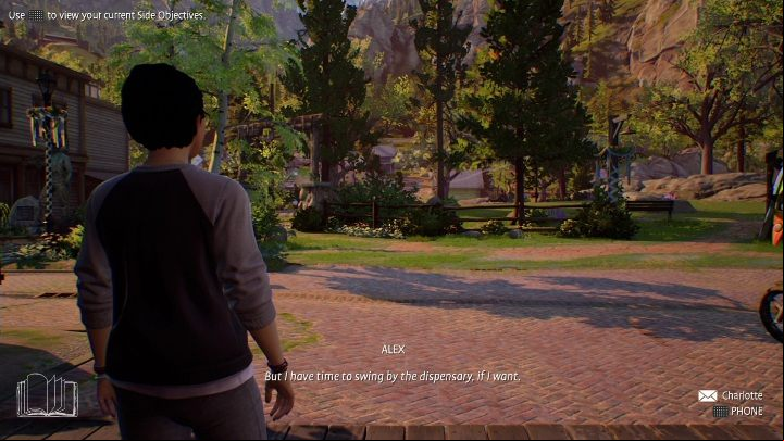 Alex is surrounded by plenty of dialogue, monologues and thoughts - Life is Strange True Colors: Starting tips - Basics - Life is Strange True Colors Guide