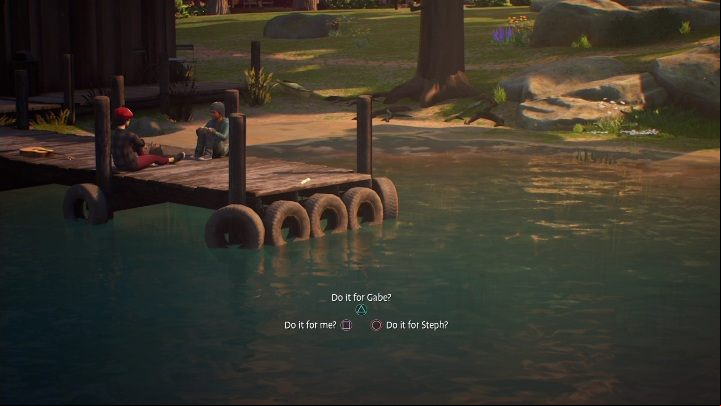 As soon as you leave the house, you go to Ethan - Life is Strange True Colors: LARP - walkthrough - Chapter 3 Monster or Mortal - Life is Strange True Colors Guide