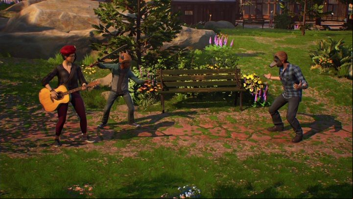 You will encounter wolves in your way - Life is Strange True Colors: LARP - walkthrough - Chapter 3 Monster or Mortal - Life is Strange True Colors Guide