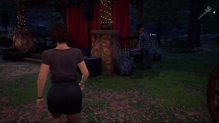 You can take the rose to Ryan, he's standing by the stage - Life is Strange True Colors: Festival - walkthrough - Chapter 4 Flicker - Life is Strange True Colors Guide