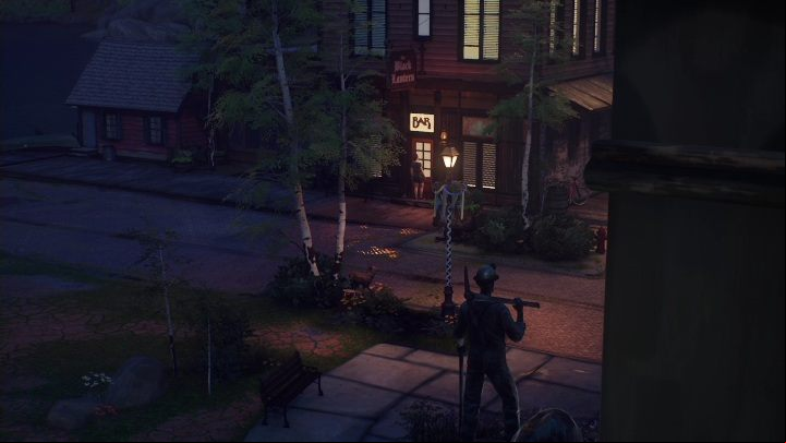 To meet Ryan / Steph head to the bar and then go to the top of the building - Life is Strange True Colors: Festival - walkthrough - Chapter 4 Flicker - Life is Strange True Colors Guide