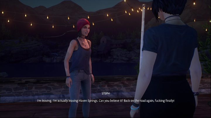 On the roof you will meet the person to whom you gave the rose - Life is Strange True Colors: Festival - walkthrough - Chapter 4 Flicker - Life is Strange True Colors Guide