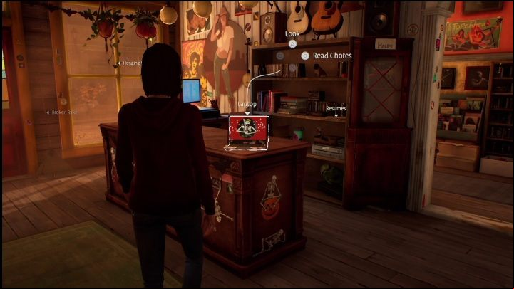Time to look at the mailbox and read the owner's e-mail - Life is Strange True Colors Wavelengths: Autumn - walkthrough - Wavelengths DLC - Life is Strange True Colors Guide