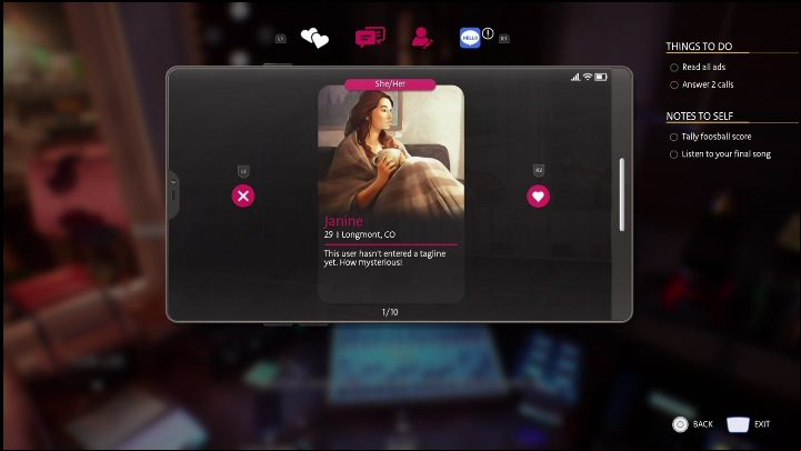As usual, you should review the dating profile - Life is Strange True Colors Wavelengths: Winter - walkthrough - Wavelengths DLC - Life is Strange True Colors Guide