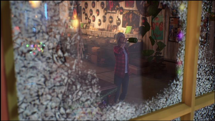 If you are sure that you have already seen everything you wanted and have nothing else to check, grab the champagne lying on the white shelf - Life is Strange True Colors Wavelengths: Winter - walkthrough - Wavelengths DLC - Life is Strange True Colors Guide