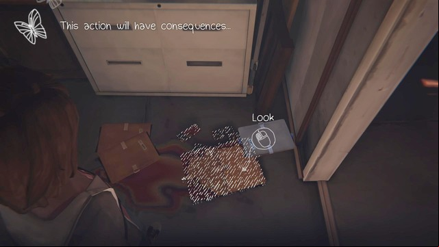 The last decision is during the searching the Chloes garage - Life is Strange: Chrysalis - decisions - Choices and decisions - Life is Strange Game Guide & Walkthrough
