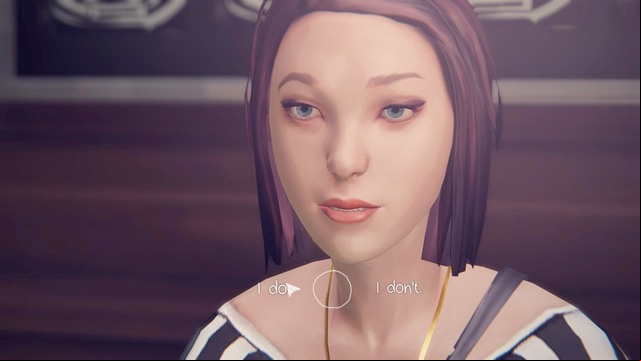 This decision is associated with the Vortex club entry - Life is Strange: Out of Time - decisions - Choices and decisions - Life is Strange Game Guide & Walkthrough