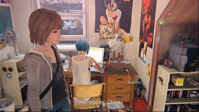 After another change of the events, Chloe will come back as the girl known from the previous episodes (before the change of the events) - Life is Strange: Dark Room, Chapter 2 - Walkthrough - Life is Strange Game Guide & Walkthrough