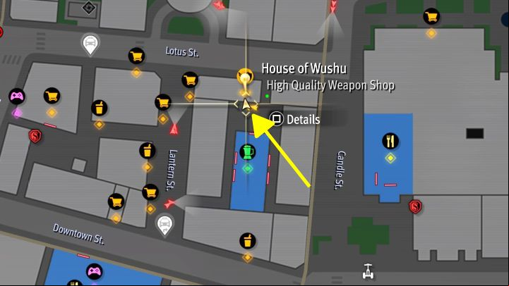 You need to reach the House of Wushu weapons store, which is located in the eastern part of Chinatown - Infinite Wealth: All Photo Rally in Downtown, Chinatown and District Five - Photos for Photo Rally - Like a Dragon Infinite Wealth Guide