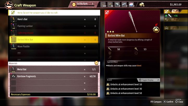 How to unlock: Made 10 pieces of gear at Julie’s Gearworks - Infinite Wealth: List of all Trophies / Achievements, trophy guide - Appendix - Like a Dragon Infinite Wealth Guide
