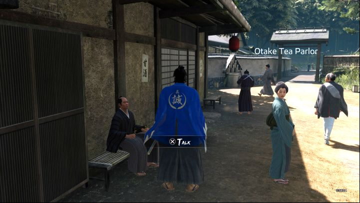 After Substory ends, the Aguri Samurai can spawn at the Otake Tea Parlor near the Shinsengumi Barracks in Mibu - Like a Dragon Ishin: Substories List - Mibu District and Other - Substories - Like a Dragon Ishin Guide