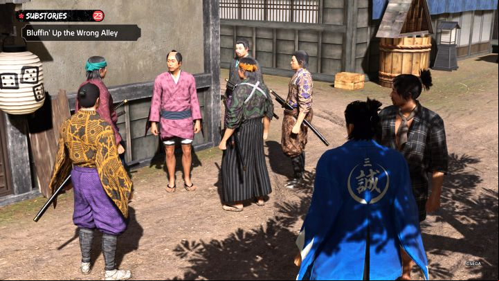 6 - Like a Dragon Ishin: List of Substories in Rakugai - Substories - Like a Dragon Ishin Guide