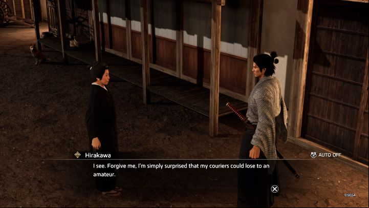 Unlocking the mission: You must complete Substory #10 in Rakunai - Substory #10 - The Panthers' - Like a Dragon Ishin: List of Substories in Rakugai - Substories - Like a Dragon Ishin Guide