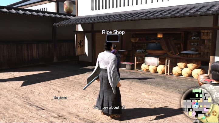 District: Rakunai - Like a Dragon Ishin: Shops in Kyo - Secrets and activities - Like a Dragon Ishin Guide