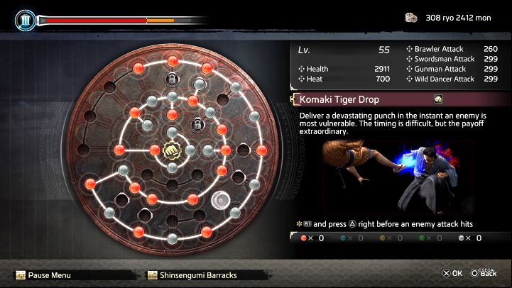 Some of the skills let Ryoma counterattack - Like a Dragon Ishin: List of best skills - Basics - Like a Dragon Ishin Guide
