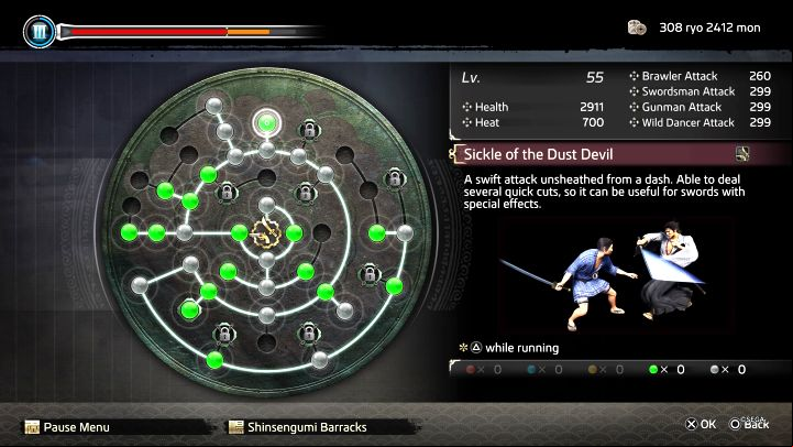 You can get skills that allow you to attack while running towards the enemy - Like a Dragon Ishin: List of best skills - Basics - Like a Dragon Ishin Guide