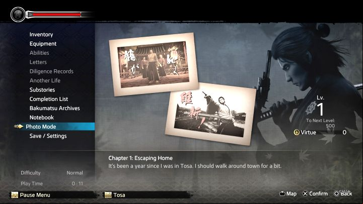 Like a Dragon: Ishin has a photo mode - Like a Dragon Ishin: Photo Mode - Appendix - Like a Dragon Ishin Guide