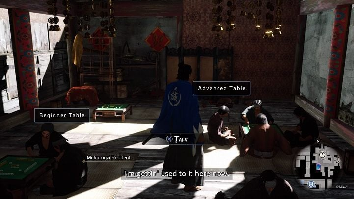 Once that happens, go to sleep and return to the Mahjong Spot - you'll be invited to the Advanced Table - Like a Dragon Ishin: Friendships - Shops - Secrets and activities - Like a Dragon Ishin Guide