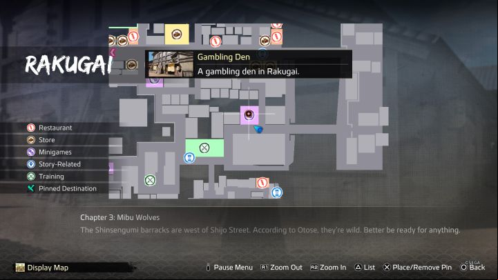 In Like a Dragon: Ishin, the casino is not hidden in some underground location as in some older games in the Yakuza series - Like a Dragon Ishin: Where is the casino? - Activities - Like a Dragon Ishin Guide