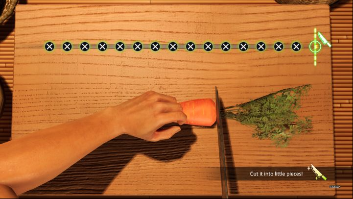 Inside the farm building, you can cook meals by interacting with the kitchen - Like a Dragon Ishin: Another Life - farm and Second Home - Secrets and activities - Like a Dragon Ishin Guide