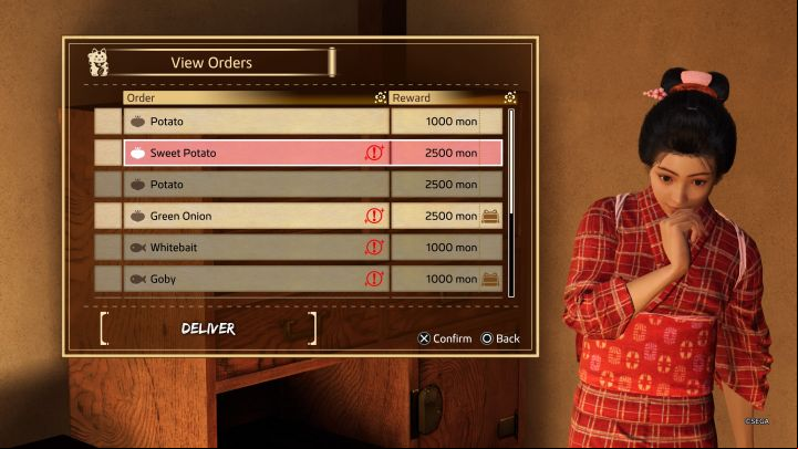 The easiest way to get rich is by growing plants - Like a Dragon Ishin: Another Life - farm and Second Home - Secrets and activities - Like a Dragon Ishin Guide