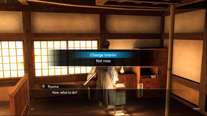 Purchased decor will be applied immediately to the interior of the house - Like a Dragon Ishin: How to change the farms decor in Another Life? - Activities - Like a Dragon Ishin Guide