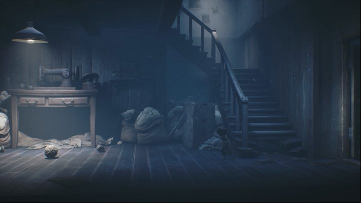 The door leads to the basement - Little Nightmares 2: A Cottage in the Forest - Chapter 1 walkthrough - Chapter 1 - Forest - Little Nightmares 2 Guide